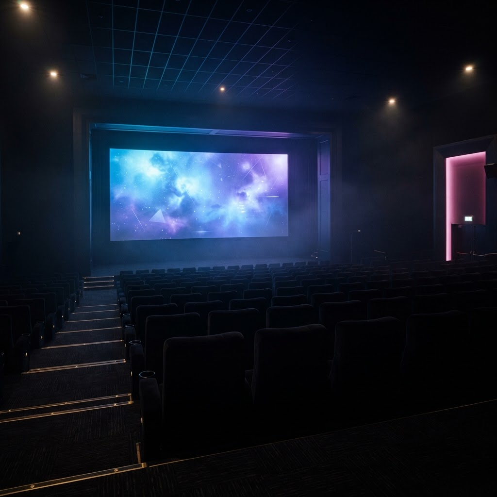 Nearman Entertainment screening auditorium