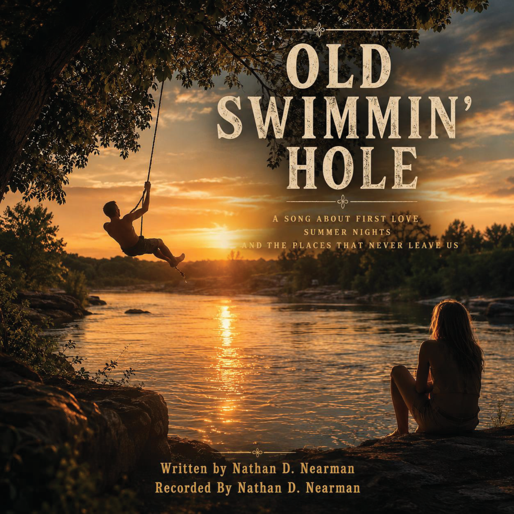 Nathan Nearman — Old Swimmin' Hole official single artwork